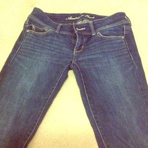 AE slim boot cut jeans!