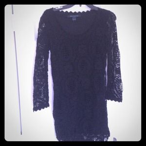 French Connection Crochet Dress