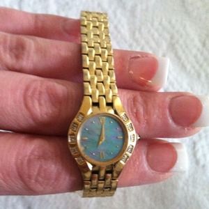 Gold plated watch