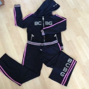 Black sport set! Jacket and Pants