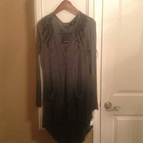 Miss me long cardigan sweater