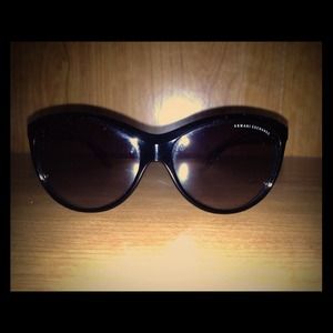 Black Armani X Sunglasses for women