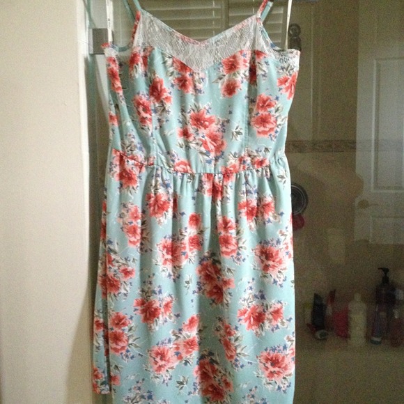 Floral a-line dress