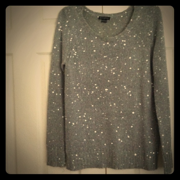 Sparkly grey pullover price reduction