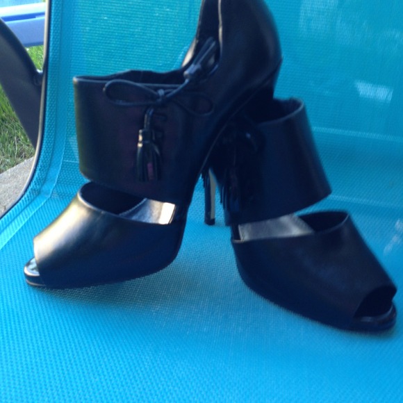 Black heels from White House/Black Market.