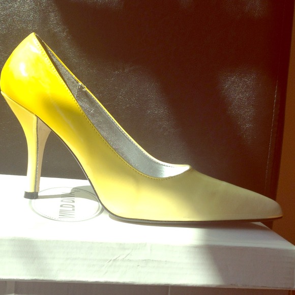 Yellow ombré heels (other sizes available)