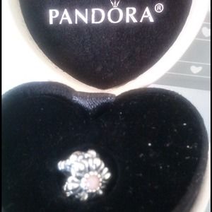 Pandora charm 110 % authentic pink birthday blooms