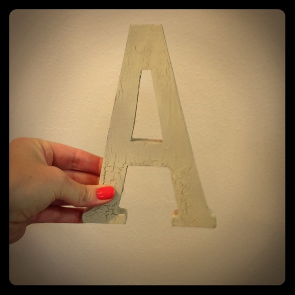 SOLD Letter A