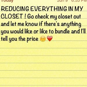 Reducing everything !