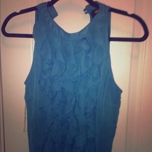 Teal dress top!