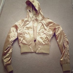🌟REDUCED🌟Southpole gold bomber jacket