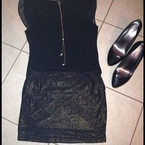 Sold 👏👏👏Forever 21 Metallic Mini Skirt