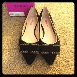 Tesori Black shoe. New!!!
