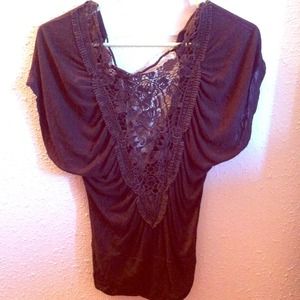 buckle daytrip crochet open back top