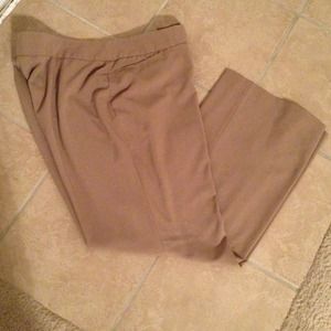 Lane Bryant tan dress pant