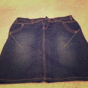 Jean skirt