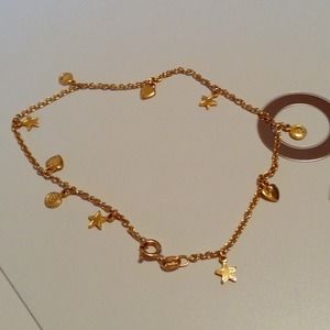 Stauff73 scammer 🎀18k Real Yellow Gold Anklet🎀