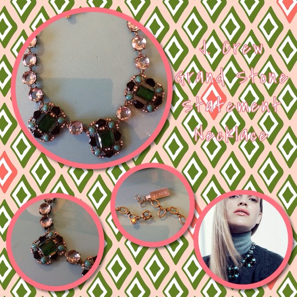 {{{{{{{{{{SOLD}}}}}}}}J. Crew Grand Stone Necklace