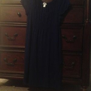 Ann Taylor Loft, dark royal blue dress sz M (8/10)