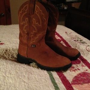 ❤❤❤❤Sz 8 George Straight Justin Boots