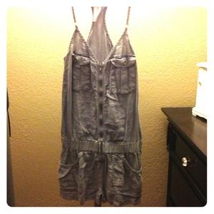 Denim Blue Romper from Victoria's Secret