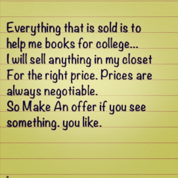 Welcome to my closet !💜♥⭐😊Price is negotiable⭐😊 - Picture 1 of 1