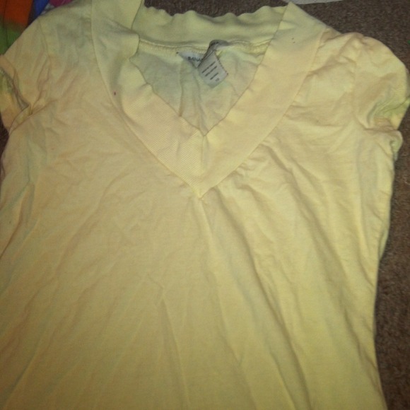 Banana republic top. Yellow.