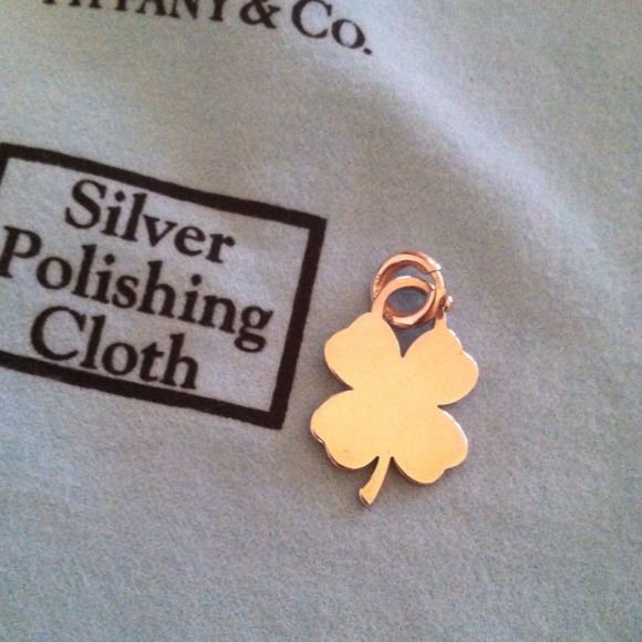 ..Tiffany & Co. Four Leaf Clover Charm...