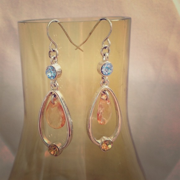 Sterling silver dressy earrings