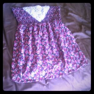 RESERVED Tube top and dress bundle