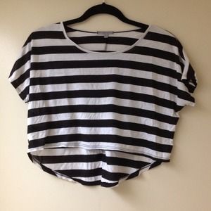 ❌SOLD---Crop Stripe Top