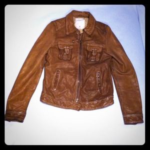 Genuine leather jacket