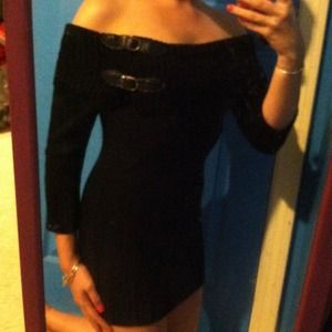 Sexy little sweater dress