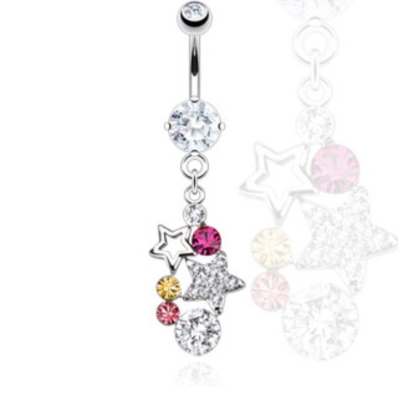 Jewelry - SALE!!💎New Cute star belly ring