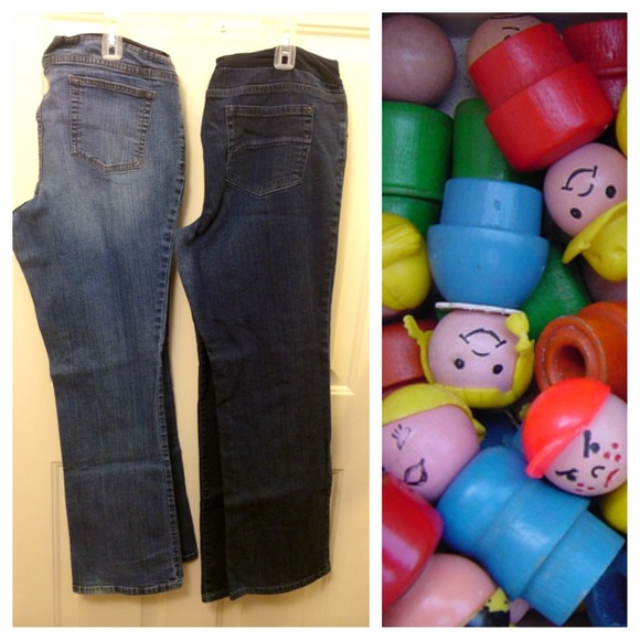 2 Pairs❗Maternity jeans👼👼👼 14x30