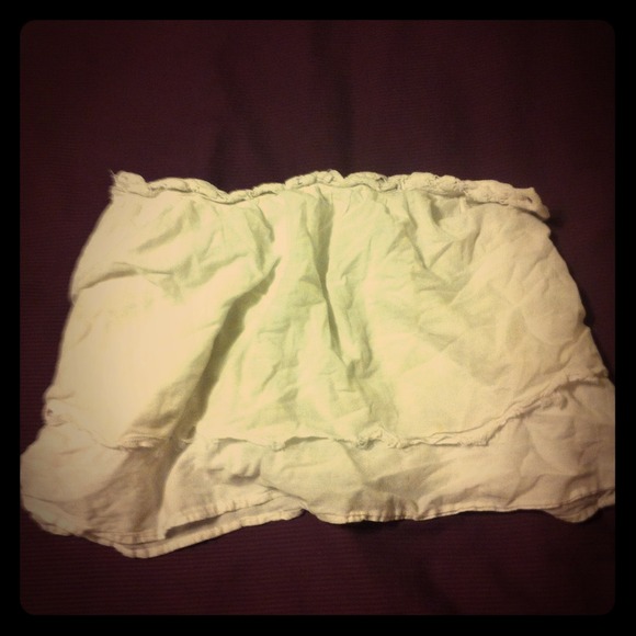 White Mini Skirt