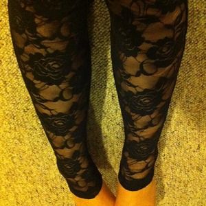 Floral Tights