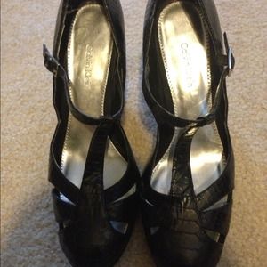 Calvin Klein black heels