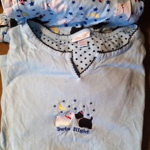 XL adorable Scottie pajamas