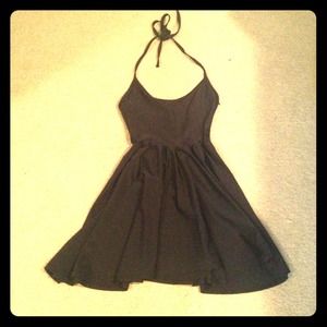 RESERVED - Black Mini Dress from American Apparel