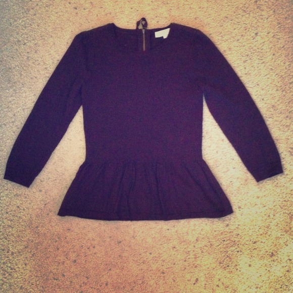 💕💕SOLD Ann Taylor LOFT Peplum Sweater💕💕