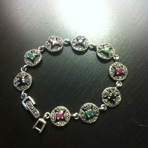 Beautiful Egyptian Marcasite Bracelet