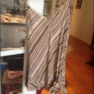 Banana republic Cami with left sided tie