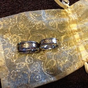 Tungsten His/Her Rings