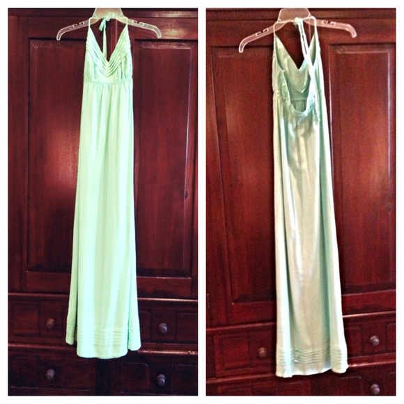 Mint maxi dress by Lady Jane