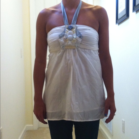 M M couture top sz sm - Picture 3 of 3