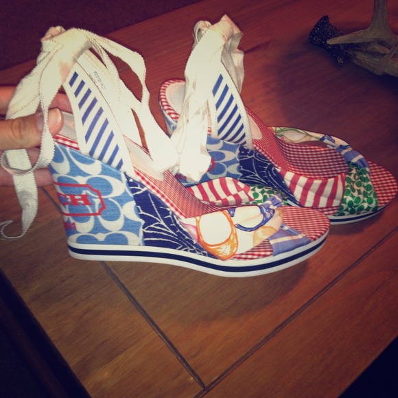 Coach Shoes - Coach wedges