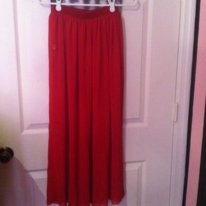 American apparel maxi skirt