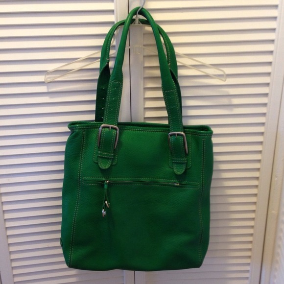 SOLD!!!   Cole Haan Green Tote 💥💥R - Picture 1 of 3