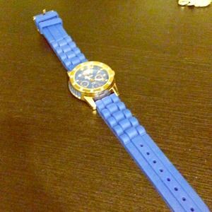 Royal blue watch